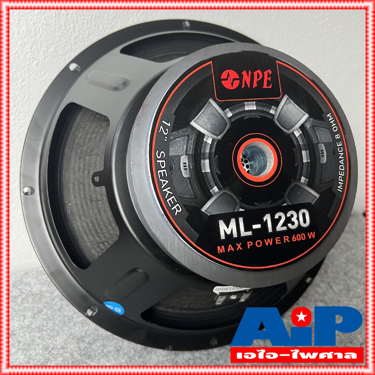 1ดอก NPE ML1230 ดอกลำโพง 12 นิ้ว 300W ราคาต่อ1ใบ โครงปั้ม วอยล์2นิ้วครึ่ง ML 1230 ลำโพง12นิ้ว ML-1230 ลำโพง 12นิ้ว