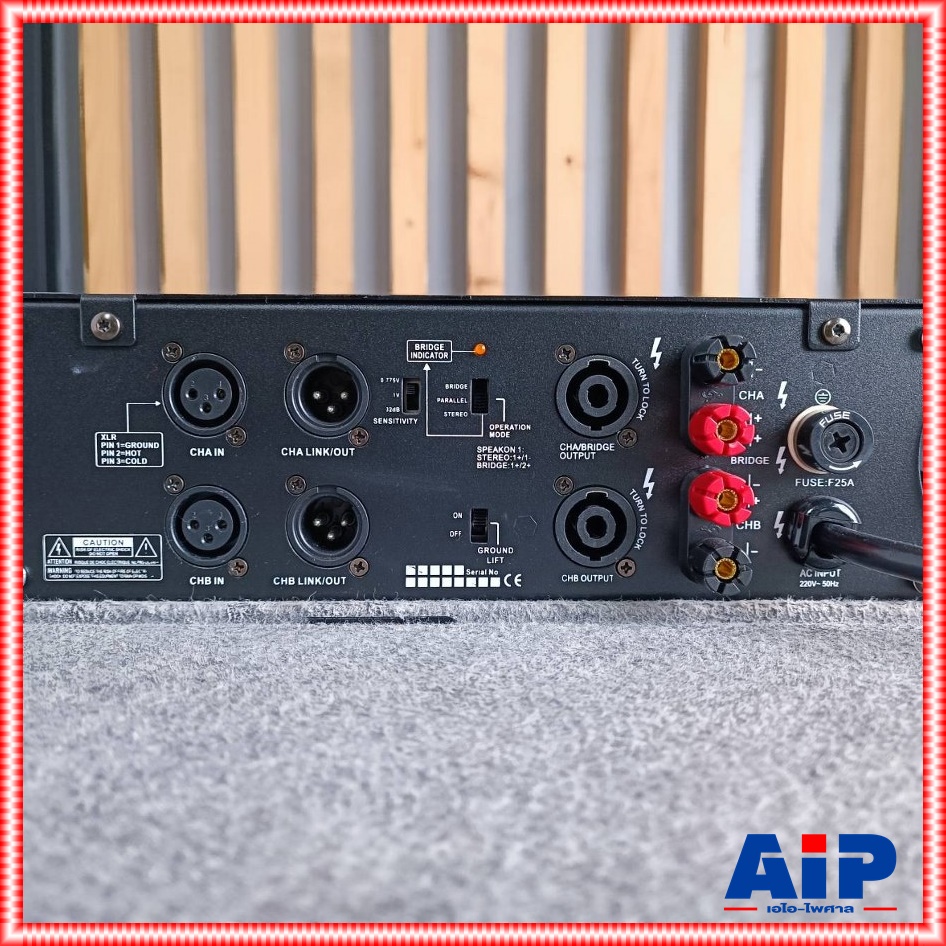 NTS MI5500 POWERAMP เอ็นทีเอส ขยาย เพาเวอร์ เครื่องขยายเสียง แอมป์ MI 5500 power amp เอไอ-ไพศาล