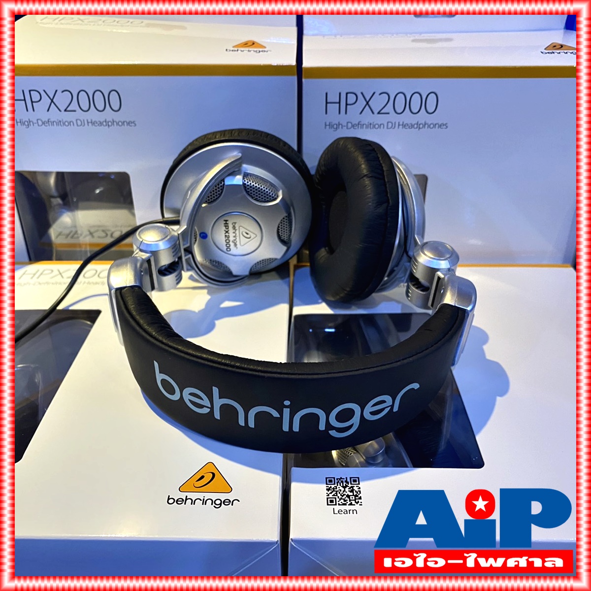 BEHRINGER HPX2000 หูฟัง HPX 2000 HEADPHONE HPX-2000 หูฟังครอบหู มอนิเตอร์ สตูดิโอ เอไอ-ไพศาล +++