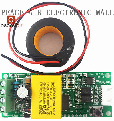 PZEM-004T Maximum 100A AC Multifunction Power Monitoring Communications Module Monitor Module