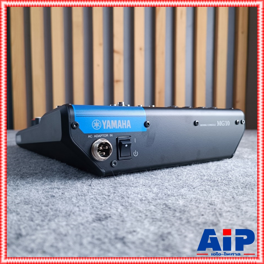 YAMAHA MG10 MIXER มิกซ์ มิกเซอร์ มิกซ์YAMAHA เครื่องเสียง เครื่องปรับแต่งเสียง MIX MG10 MG 10 เอไอ-ไพศาล +++
