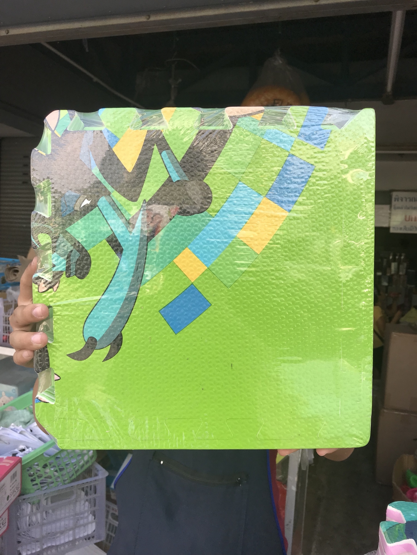 BT9717 ของใช้เด็กโฟมรองคลานลายเบนเทน แพ็ค 9 แผ่น แผ่นกันกระแทก ลิขสิทธิ์ถูกต้อง