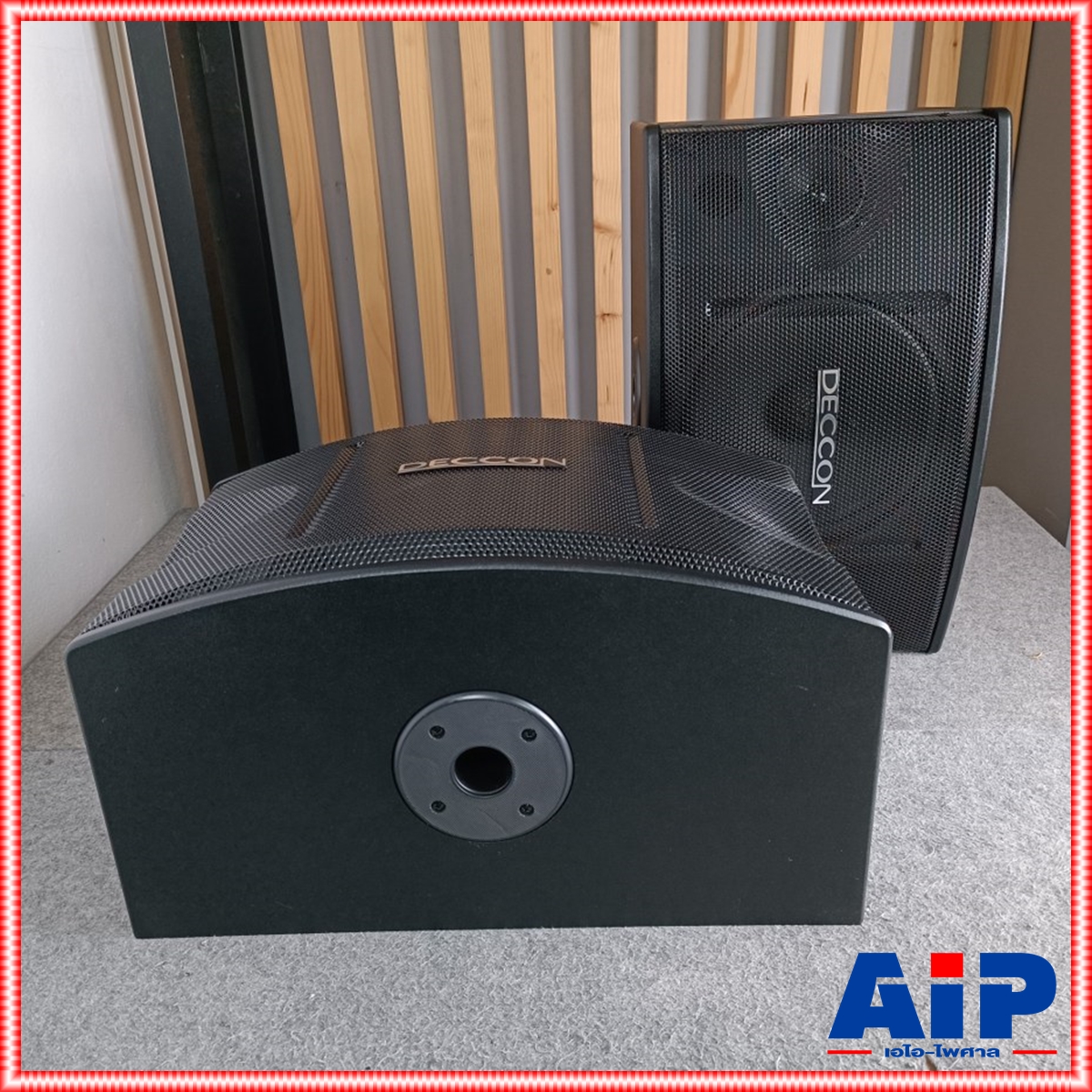 1คู่ DECCON KTV-10 ตู้ลำโพงคาราโอเกะ 10นิ้ว เดคคอน KTV 10 ตู้ลำโพงคาราโอเกะ KTV10 DEC CON ตู้ลำโพง ลำโพง คาราโอเกะ ดอกลำโพง 10นิ้ว เอไอ-ไพศาล