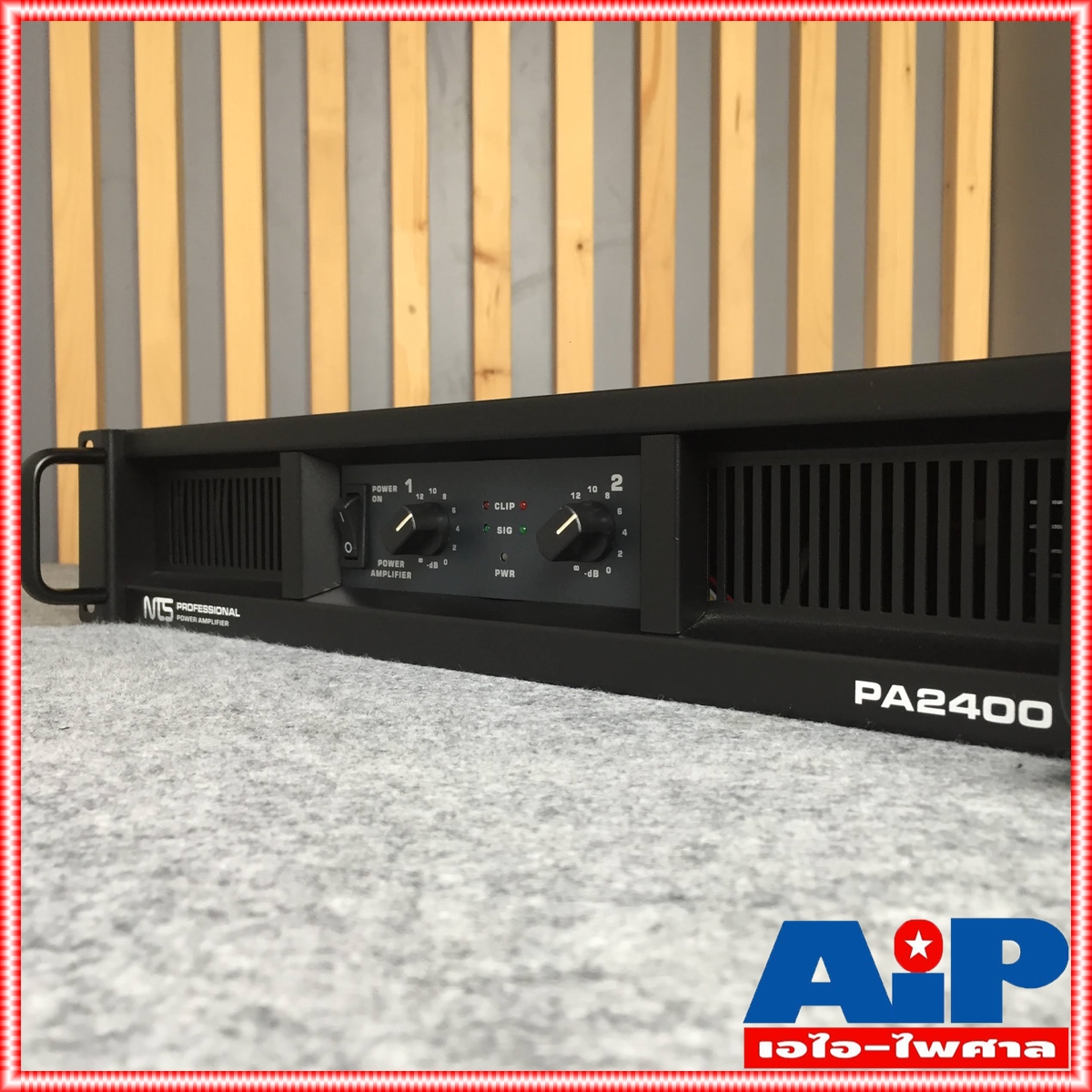 NTS PA2400 poweramp เพาเวอร์แอมป์ AMP แอมป์ เครื่องเสียง แอมป์ขยายเสียง เครื่องขยายเสียง เอไอ-ไพศาล