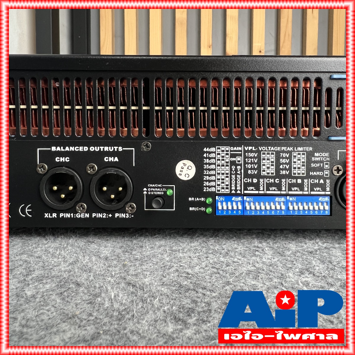 PROEUROTECH FP-10000Q POWERAMP4CH เพาเวอร์แอมป์4ช่อง เพาเวอร์ เครื่องขยายเสียง แอมป์ FP10000Q FP 10000Q เอไอ-ไพศาล