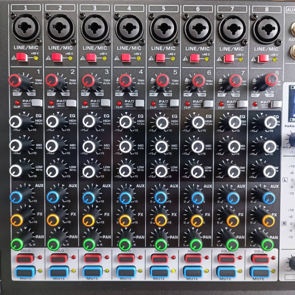 NTS KM-8N MIXER+EFX USB+บลูทูส เอ็นทีเอส มิกเซอร์อนาล็อก 8 ช่อง KM 8N KM8N เอไอ-ไพศาล