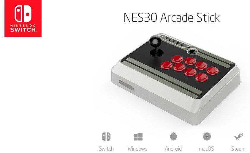 8BITDO NES30 ARCADE STICK