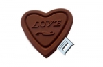 Flash Drive แฟลชไดร์ฟพรีเมี่ยม แฟลชไดร์ฟ รูปช็อกโกเลต รูปหัวใจ Heart Shaped chocolate Food Memory Drives