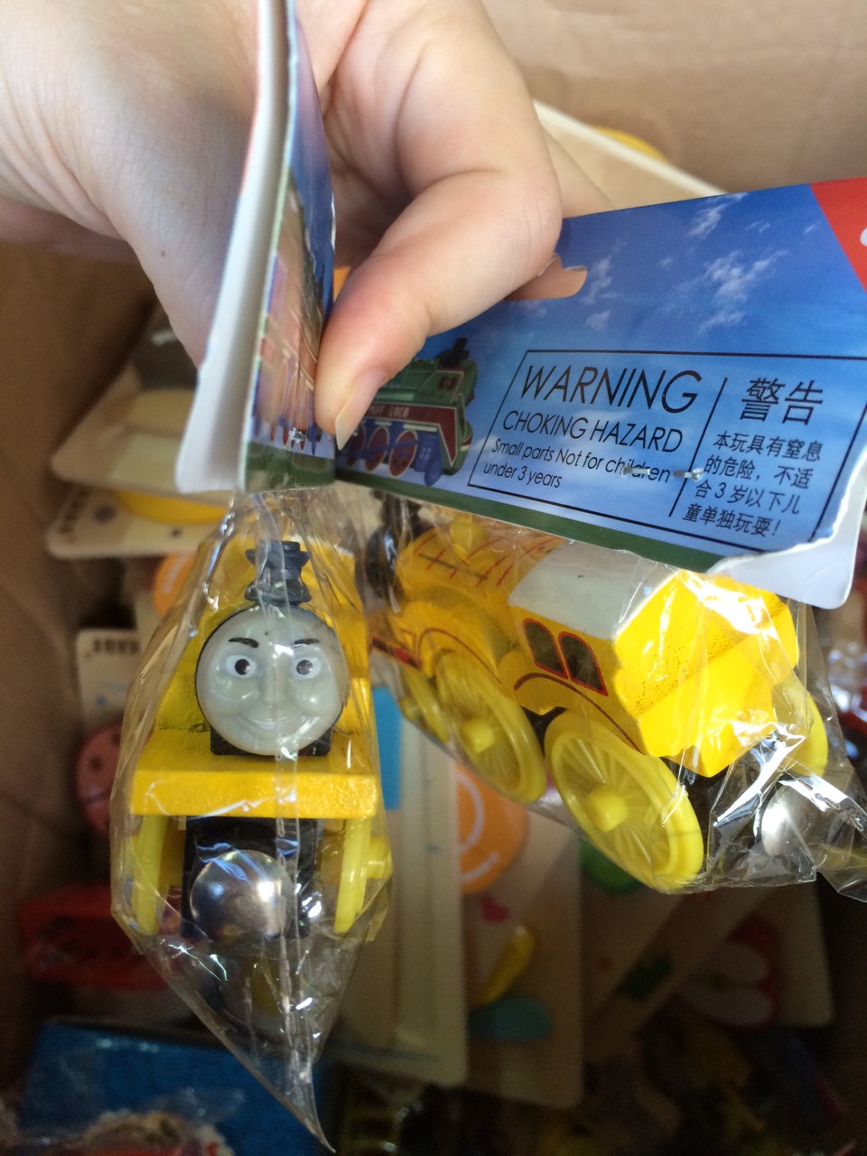 CH212 รถไฟโทมัสไม้เล่นมือ thomas ชิ้นละ