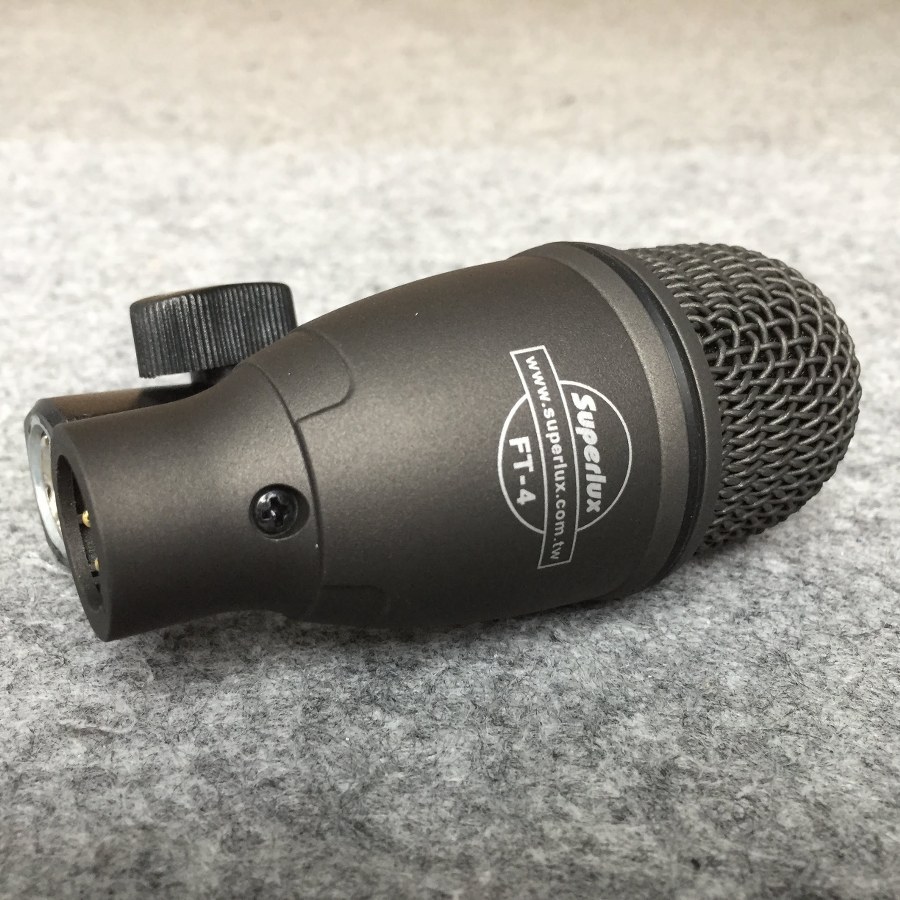 SUPERLUX FT4 ไมค์เครื่องดนตรี ไมค์ ไมค์กลอง MIC ไมค์ดนตรี ไมค์Dynamic Dynamic เอไอ-ไพศาล