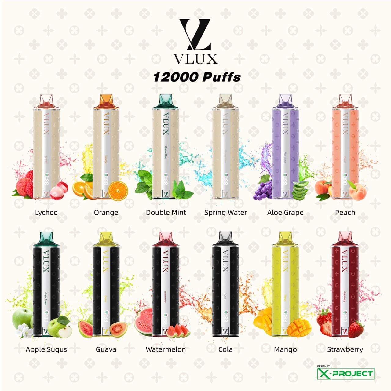 VLUX 12000 Puffs