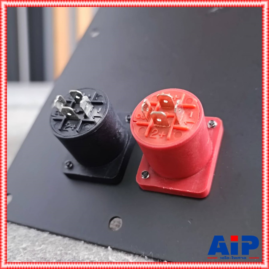 แพ็ค2อัน ลดล้างสต็อค LOSEN LF-61022 แท็ปลำโพงซับเบส แท็ปสเปคคอนx2 12x17cm. แท็ปหลังตู้ลำโพง แท็ปลำโพง SPEAKON เอไอ-ไพศาล