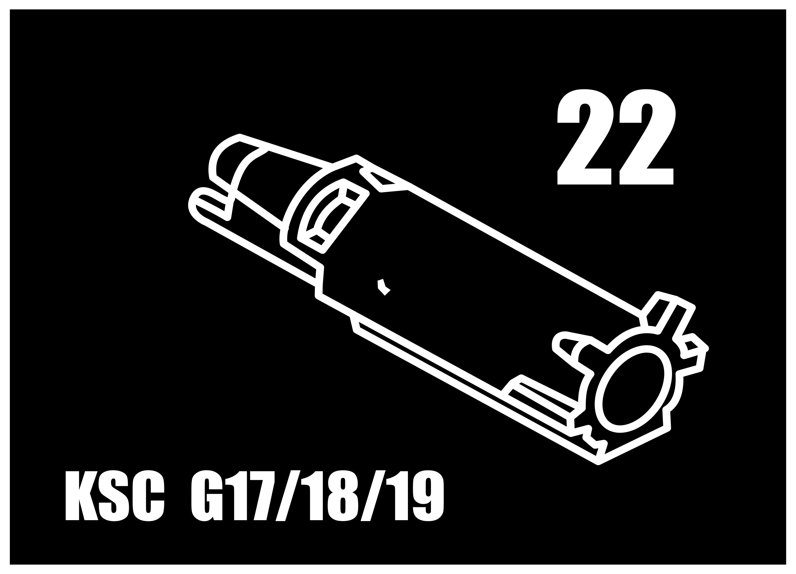 ZEUS ลูกสูบ KSC G17/18/19 NO.022