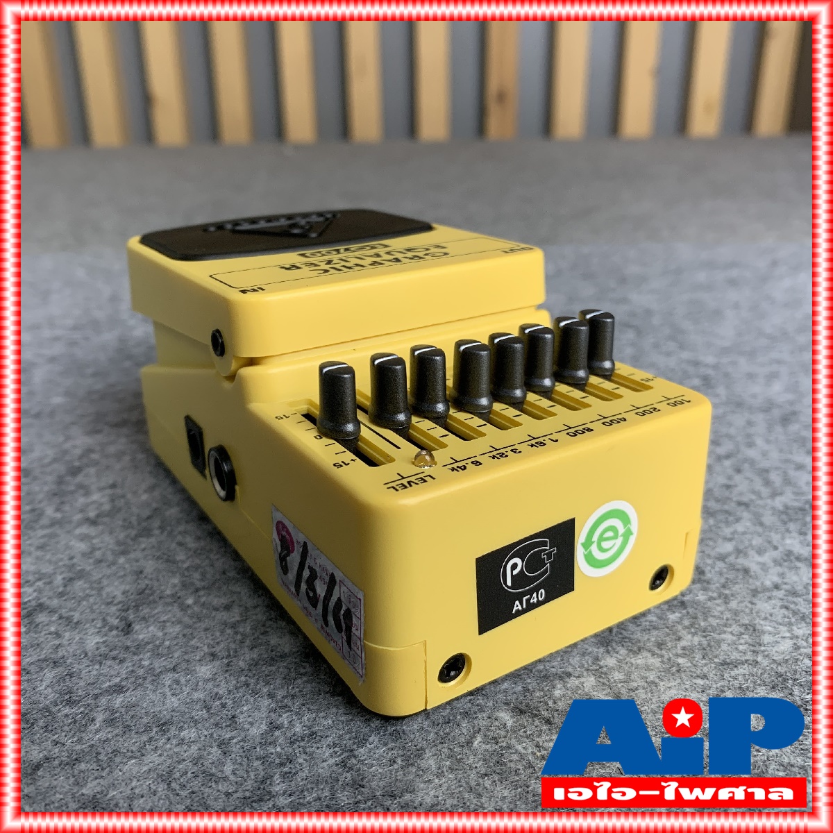 BEHRINGER EQ700 เอฟเฟคกีต้าร์ Graphic Equalizer EQ-700 EQ 700 เอไอ-ไพศาล +++