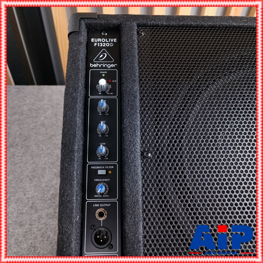 BEHRINGER F-1320D ตู้ลำโพงมอนิเตอร์ พร้อมขยายเสียง 300 วัตต์ 2 ทาง 12 นิ้ว คลาส D F 1320 D F1320D +++ เอไอ-ไพศาล