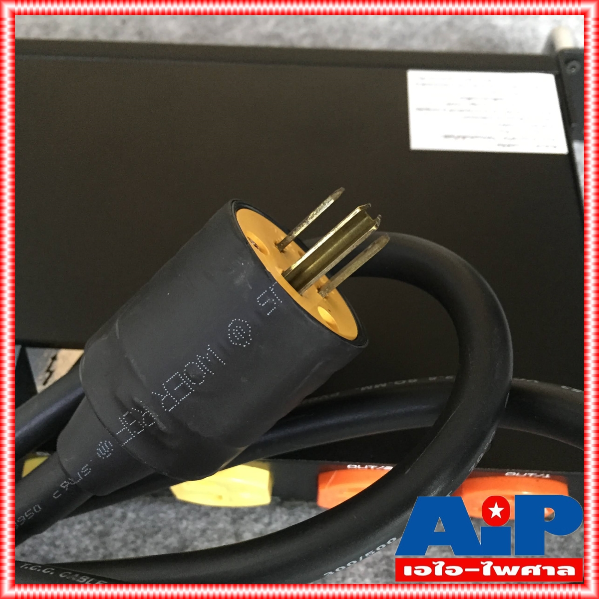 COMSON SQ-8 ปลั๊กไฟ SEQUENCE ปลั๊กซีแควนซ์ ปลั๊กไฟติดแร็ค มีขนาด 1 U เอาต์พุตปลั๊ก 8 ช่อง SQ 8 SQ8 เอไอ-ไพศาล