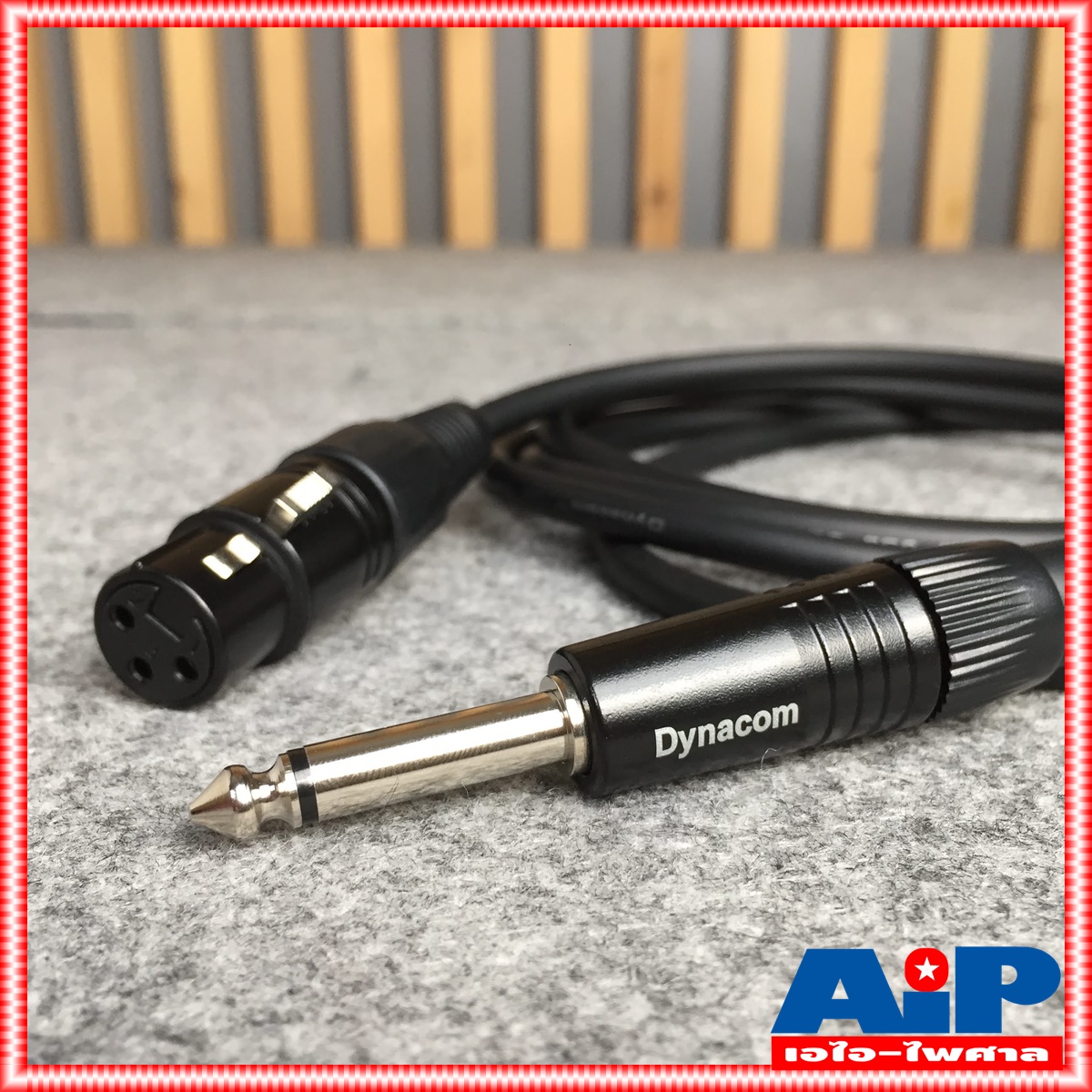 2เมตร สาย PHONE - XLR ตัวเมีย J021 dynacom สายสัญญาณ ไดนาคอม ปลั๊กไมค์ - CANNON ตัวเมีย สายยาว 2เมตร
