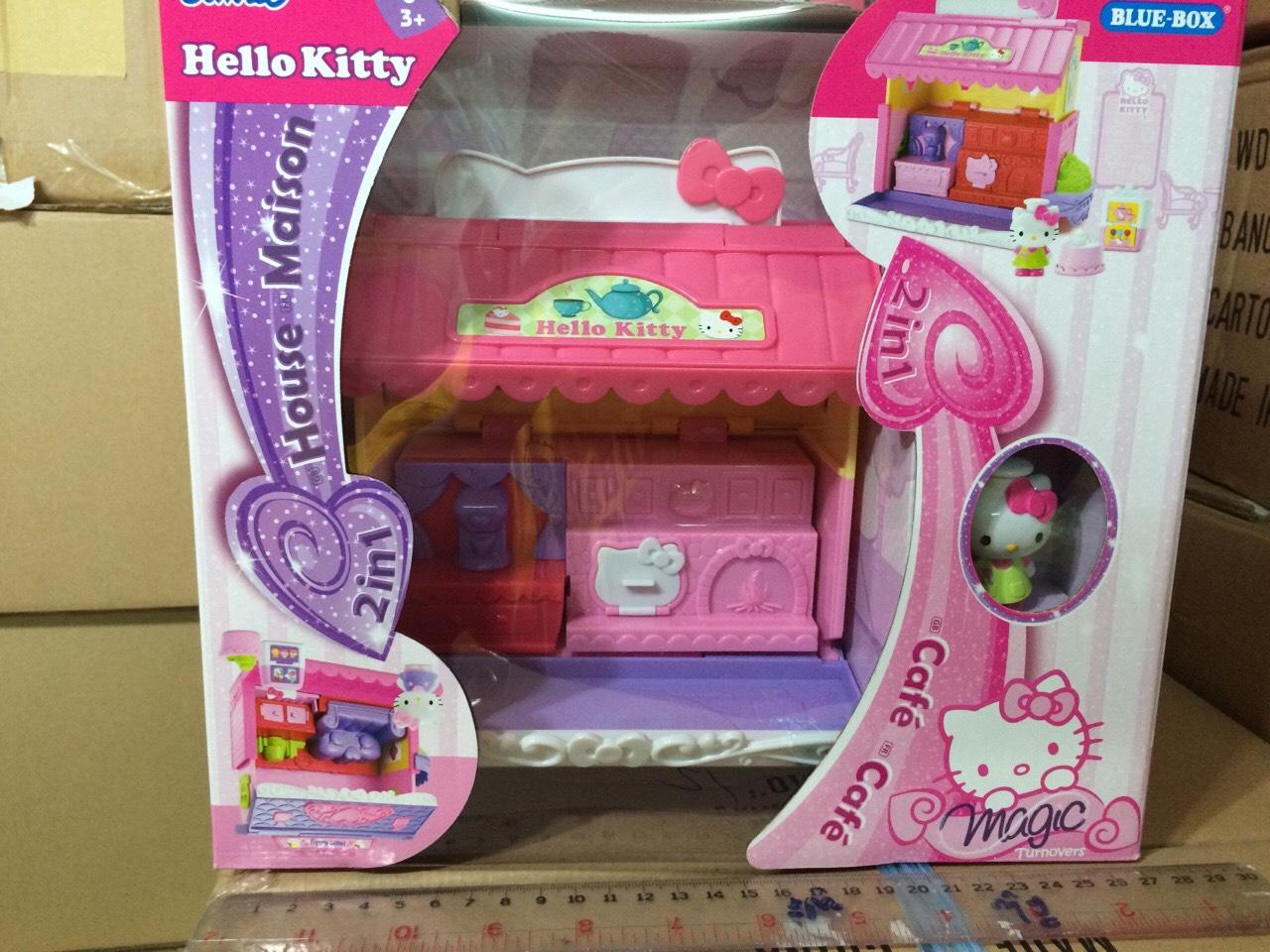 004650 คิตตี้เมจิกเทิร์นโอเวอฬบบ้านคาเฟ่ ทำได้ 2 แบบ ลิขสิทธิ์ถูกต้อง