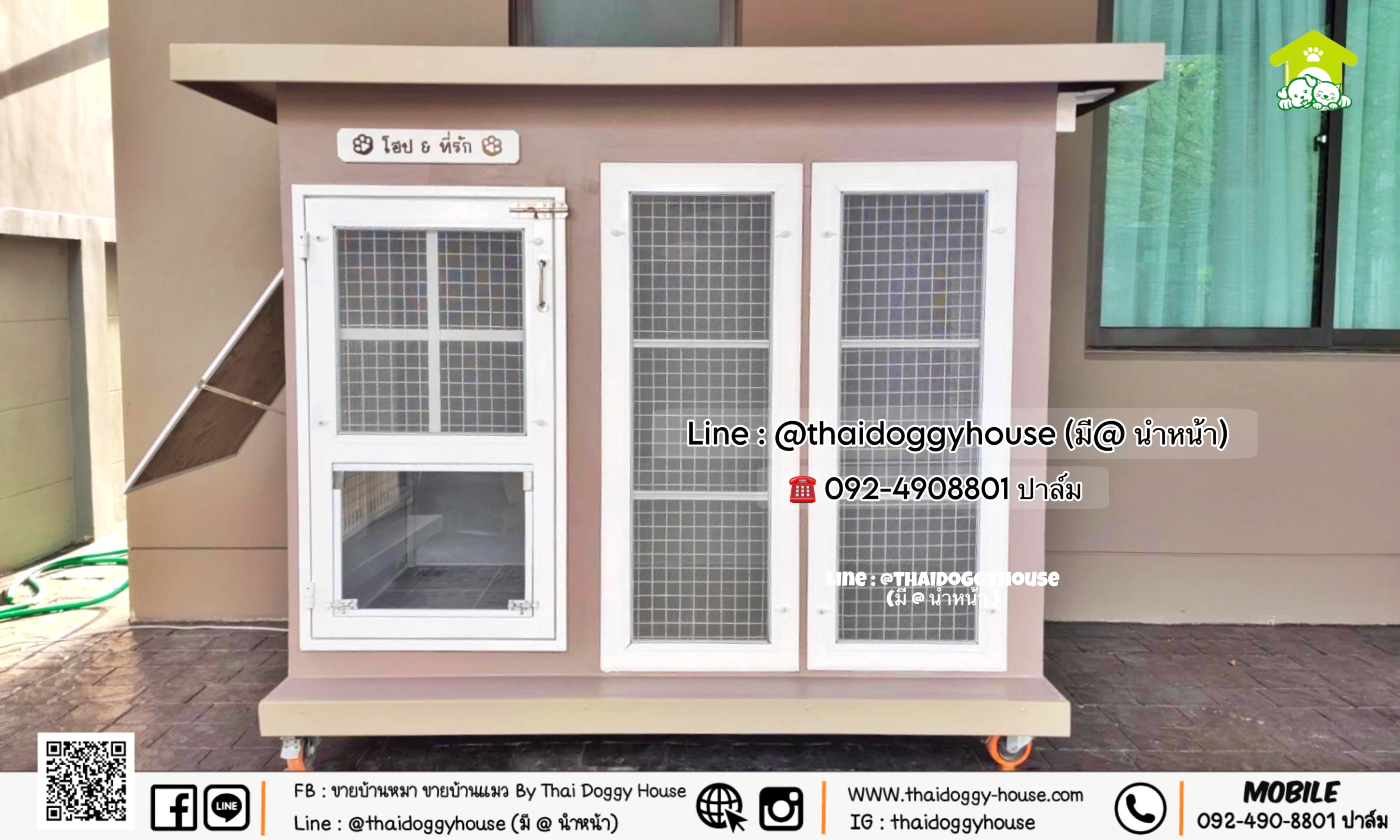บ้านหมา บ้านแมว " 𝐁𝐎𝐗 𝐒𝐓𝐘𝐋𝐄 𝐁𝐘 𝐓𝐇𝐀𝐈 𝐃𝐎𝐆𝐆𝐘 𝐇𝐎𝐔𝐒𝐄 "