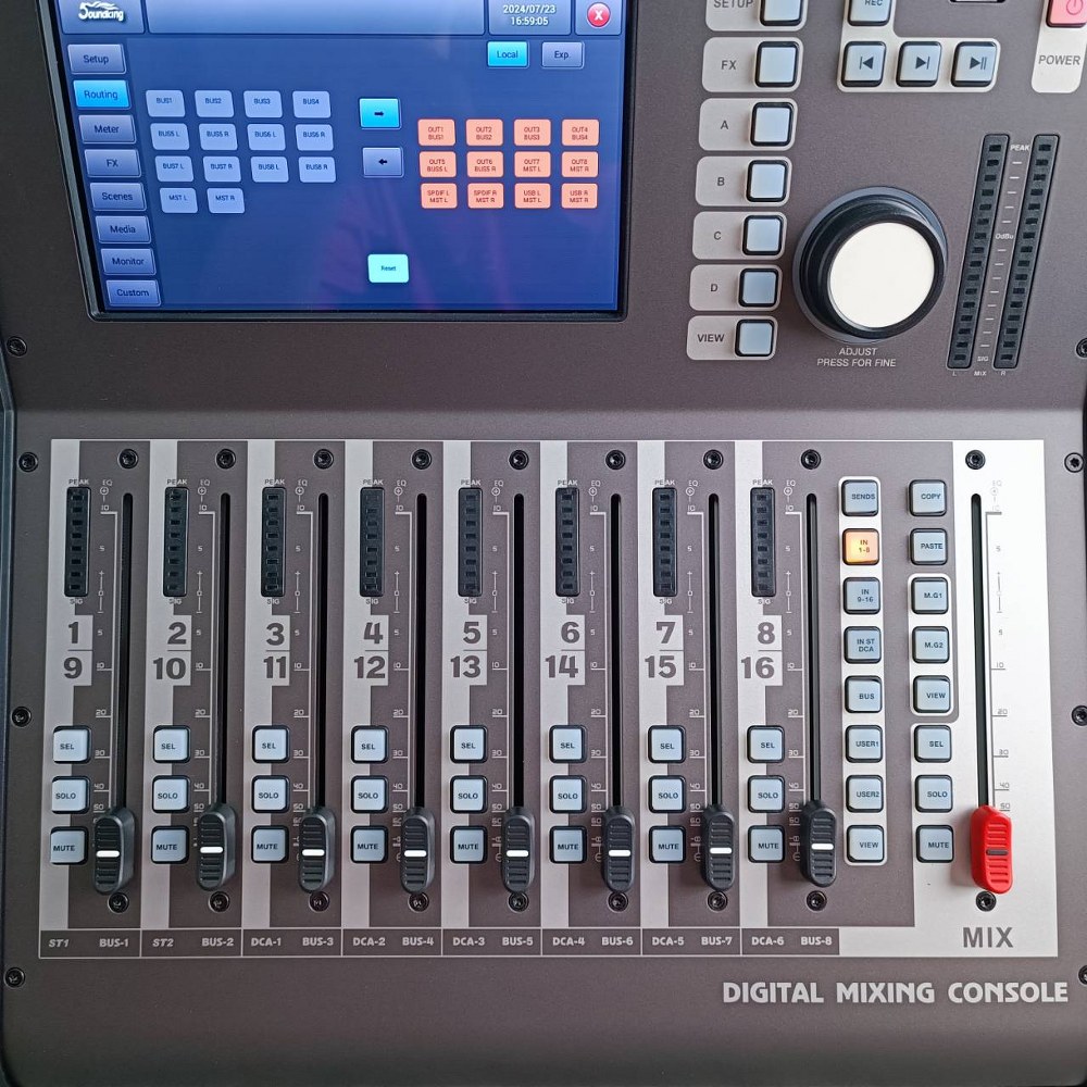 SOUNDKING DX-20 DIGITAL MIXER มิกเซอร์ ดิจิตอล SOUND KING DX 20 DX20 เอไอ-ไพศาล +++