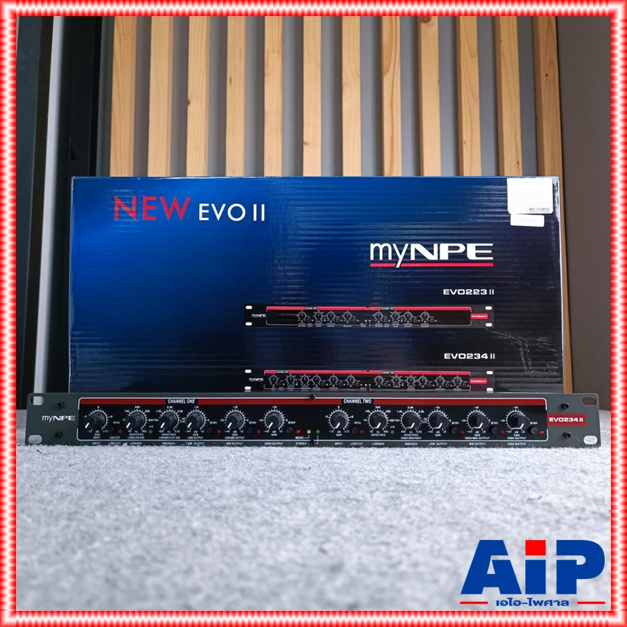 MYNPE EVO-234 II รุ่นใหม่ crossover MY NPE Cossover EVO 234 II ยี่ห้อ ครอสโอเวอร์ รุ่น EVO234 II ครอส3ทาง ครอส 3ทาง 3 ทาง ครอสตัดเสียง