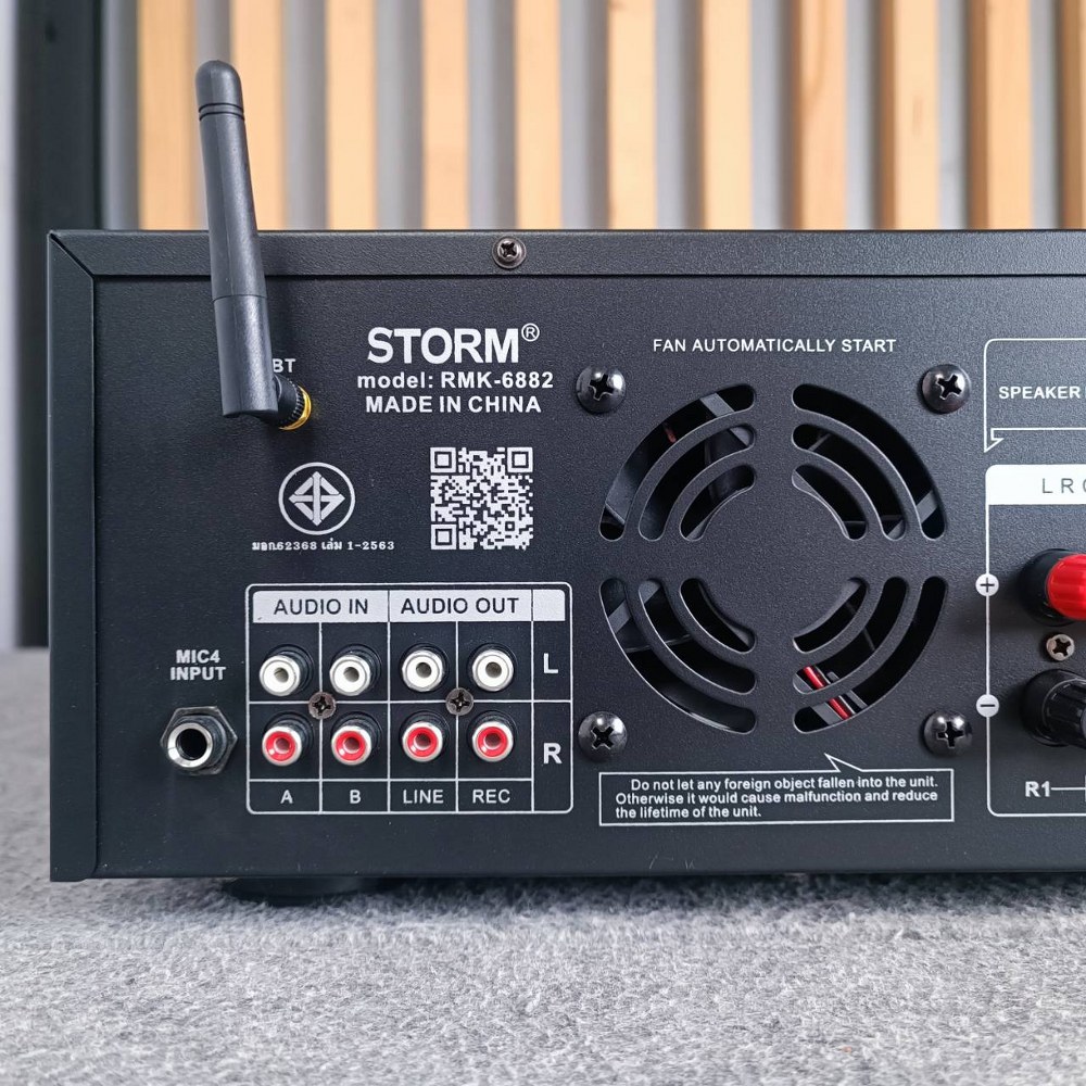 STORM RMK-6882 แอมป์คาราโอเกะ แอมป์ USB บลูทูธ เครื่องขยายเสียง RMK 6882 RMK6882 เอไอ-ไพศาล
