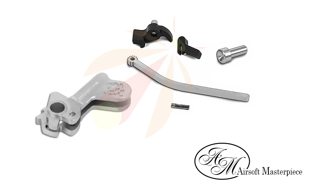 Airsoft Masterpiece CNC Steel Hammer & Sear Set for Marui Hi-CAPA (LIMCAT Competition) (HP-TMHC-S20S)