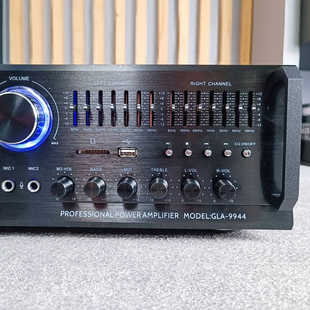 GXL GLA-9944 แอมป์+บูลทูส แอมป์ขยายเสียง แอมป์คาราโอเกะ Stereo Amplifier GLA 9944 GLA9944 เอไอ-ไพศาล