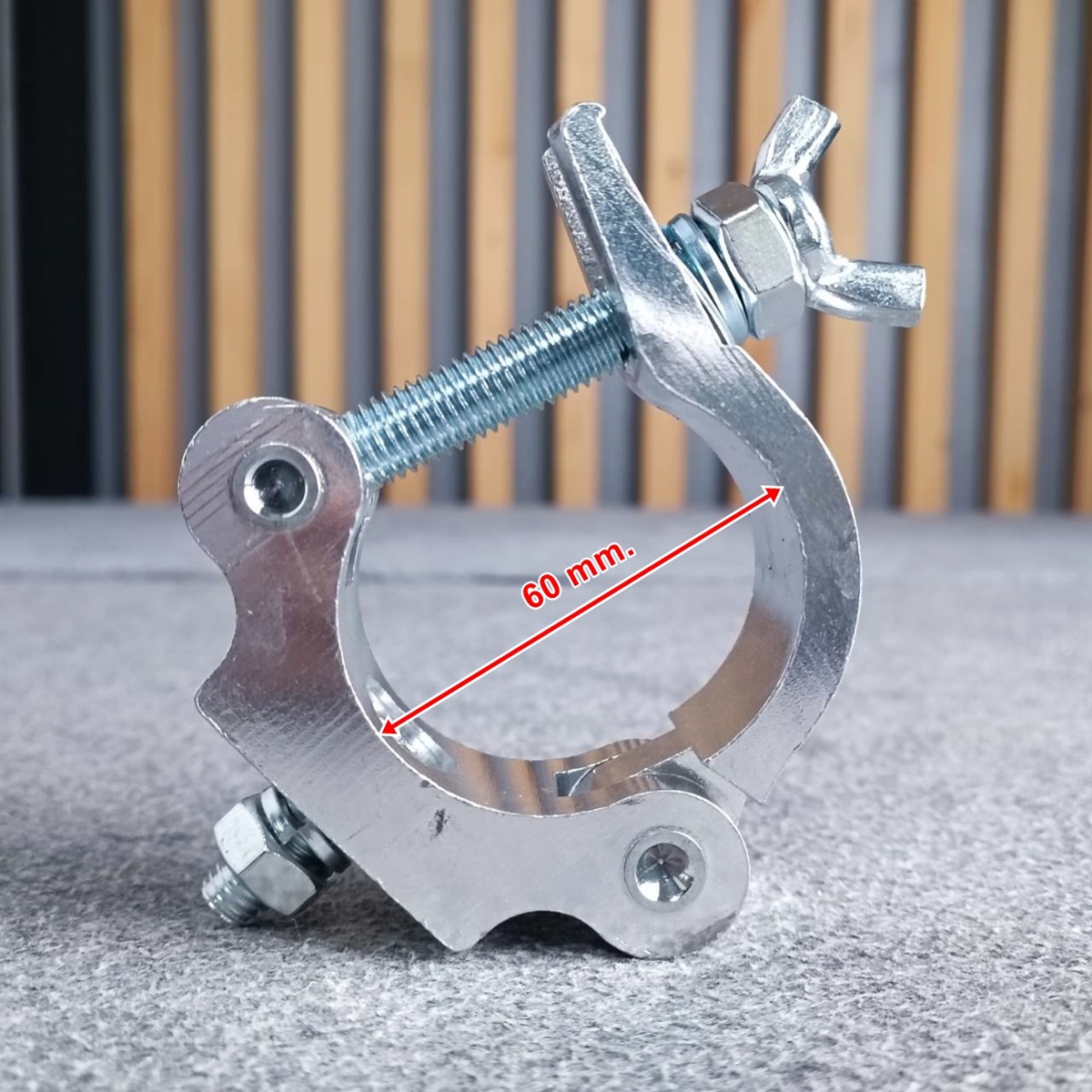 CLAMP-3 แค้มเดี่ยว แค้มยึดไฟพาร์ แค้วยึดไฟเวที ไฟPAR แค้มสำหรับเกาะยึดทรัส เอไอ-ไพศาล