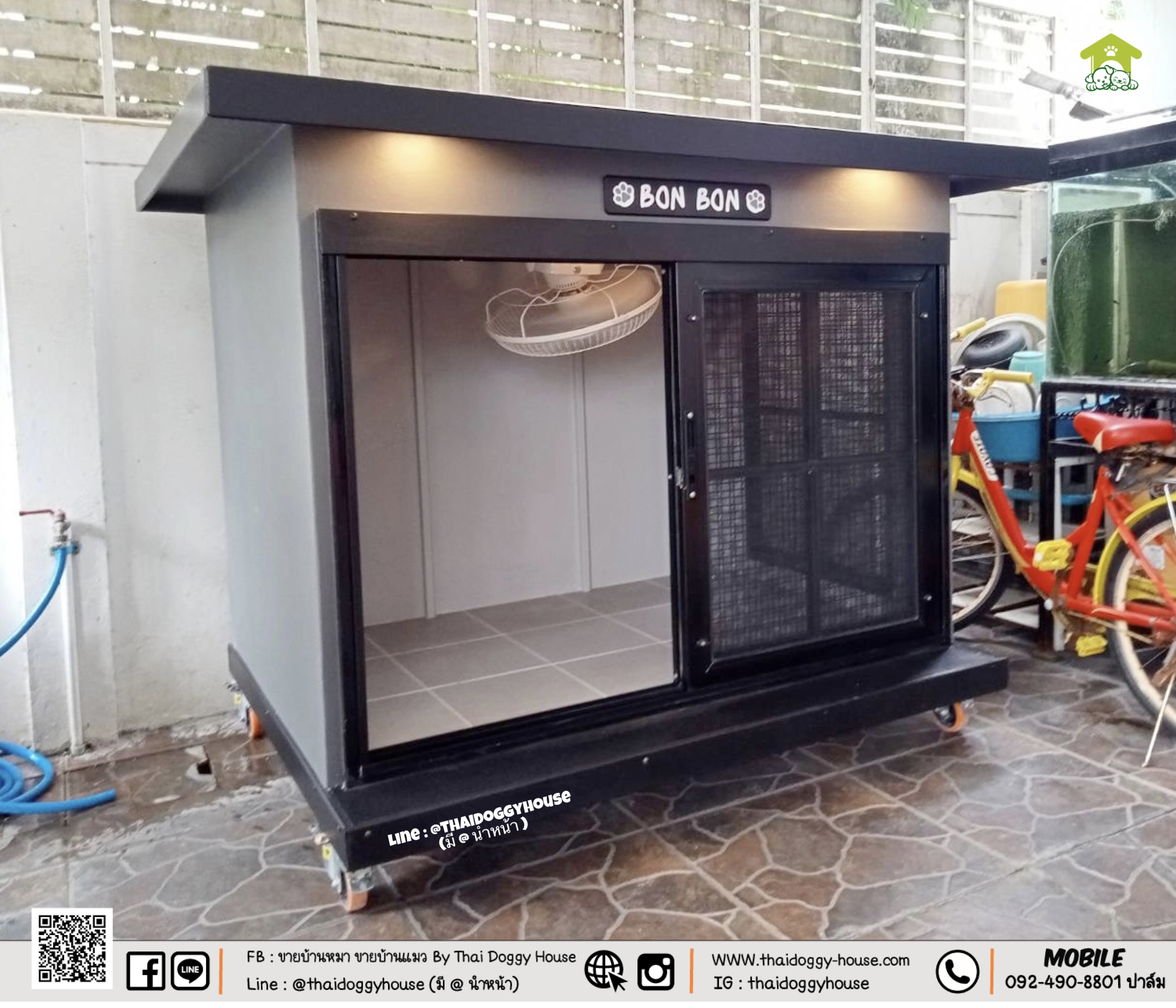 บ้านหมา บ้านแมว " 𝐁𝐎𝐗 𝐒𝐓𝐘𝐋𝐄 𝐁𝐘 𝐓𝐇𝐀𝐈 𝐃𝐎𝐆𝐆𝐘 𝐇𝐎𝐔𝐒𝐄 " &#x