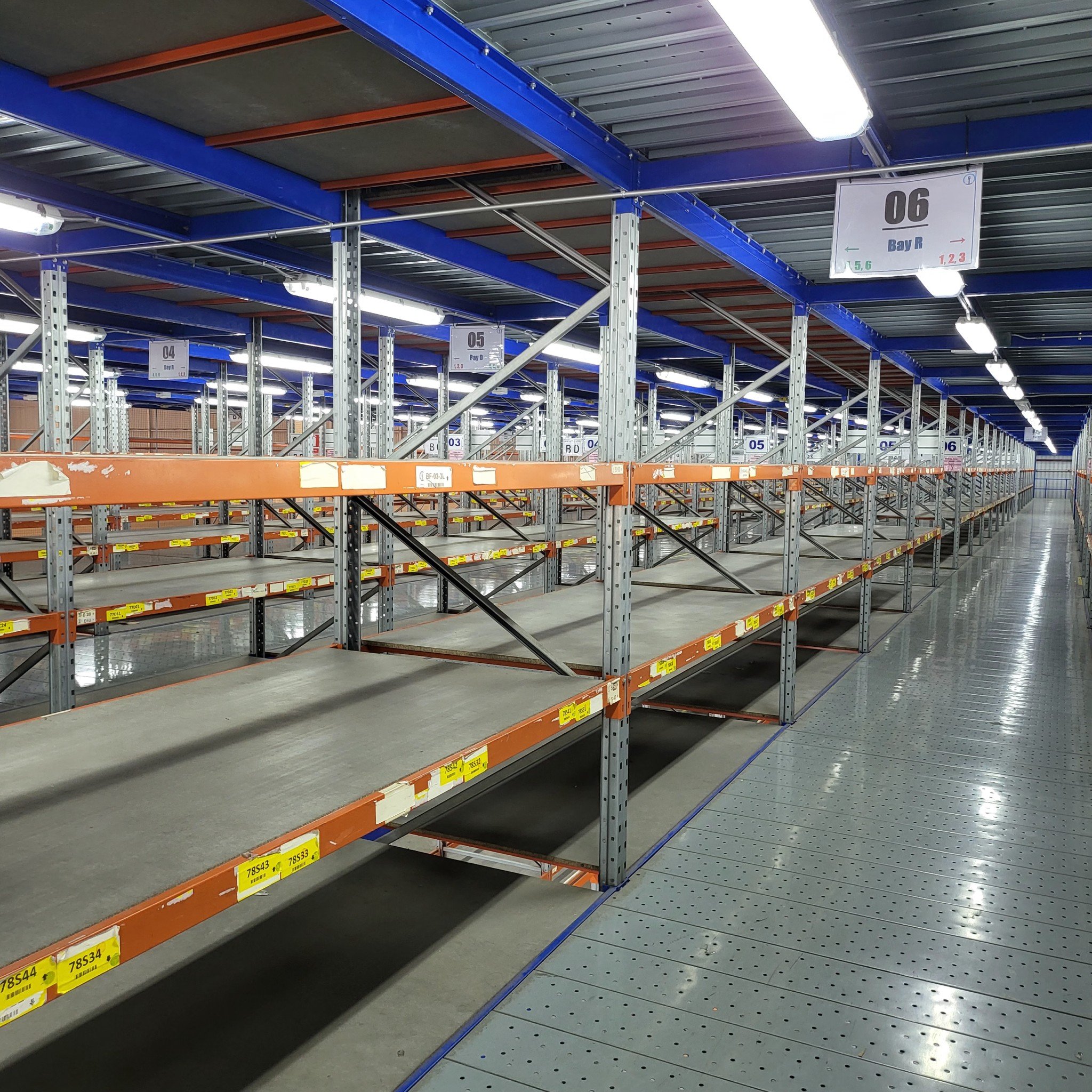 สินค้ามาใหม่ ขนาด 125x250 cm สูง 2m-10m ปูพื้นด้วยวีว่าบอร์ด 20mm รับน้ำหนักได้ชั้นละ 1000 kg