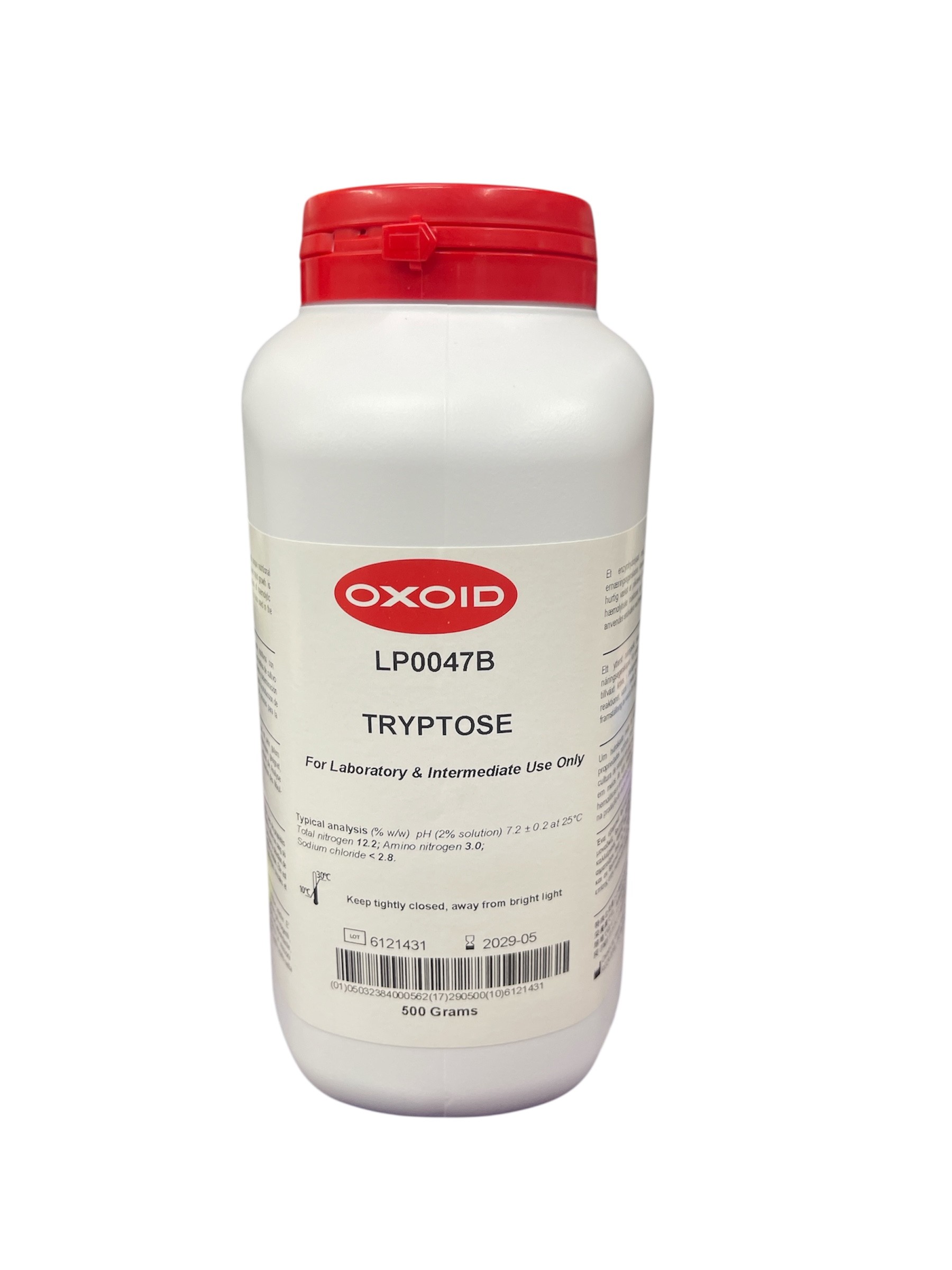 Oxoid™ Tryptose, 500 g