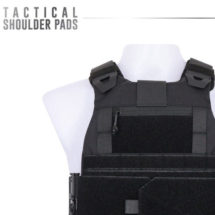 รองบ่าติดเวส (Tactical Shoulder Pads)﹝Tactical Vest﹞*สินค้าไม่รวมเสื้อเกราะ*