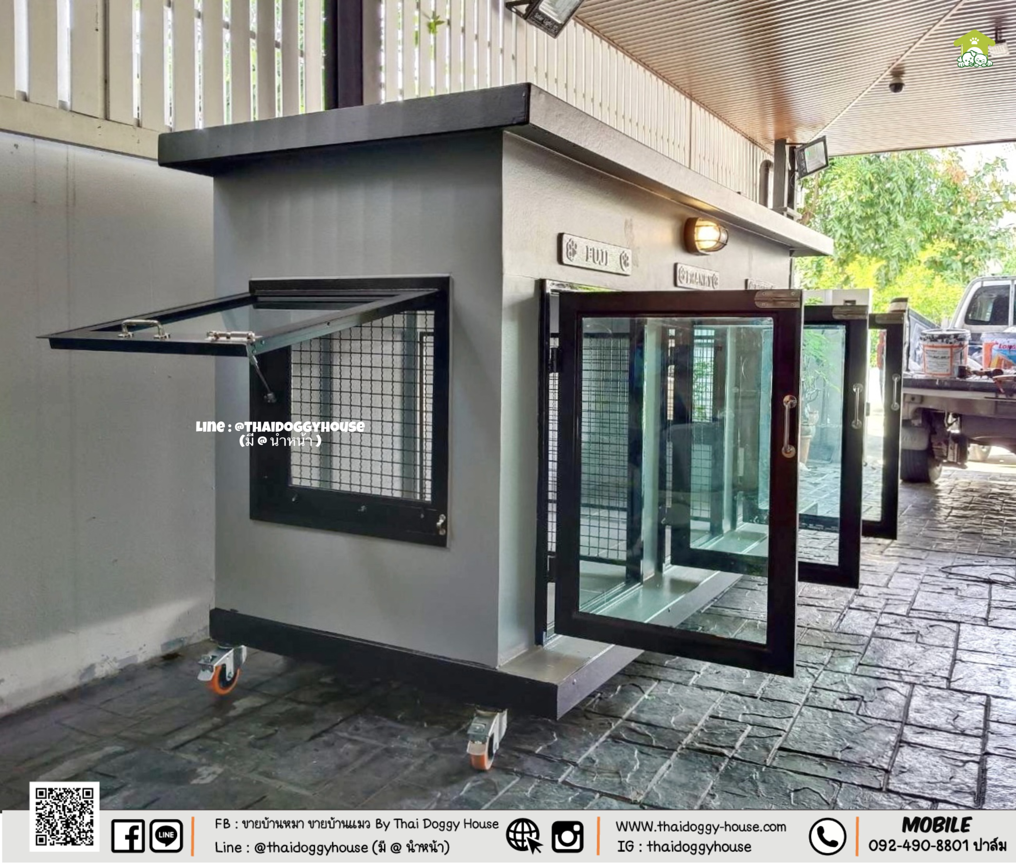 🏡 บ้านหมา บ้านแมว " 𝐁𝐎𝐗 𝐒𝐓𝐘𝐋𝐄 𝐁𝐘 𝐓𝐇𝐀𝐈 𝐃𝐎𝐆𝐆𝐘 𝐇𝐎𝐔𝐒𝐄