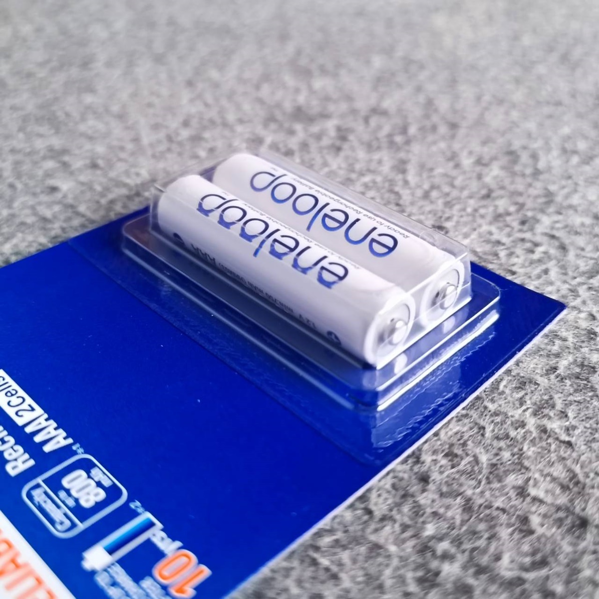 แพ็ค2ก้อน สีขาว ถ่านชาร์จAAA PANASONIC BK-4MCCE/2NT ENELOOP 800mA ของแท้ มีประกัน พานาโซนิค ถ่าน ชาร์จ 3A เอไอ-ไพศาล