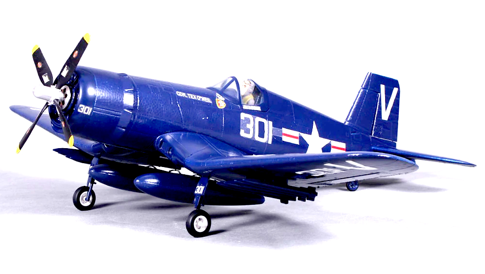 เครื่องบินโฟม ตัวลำ+ชุดไฟ FMS : F4U Corsair 800mm. V2 PNP RC Airplane (ไม่รวมวิทยุ รีซีฟ แบต)