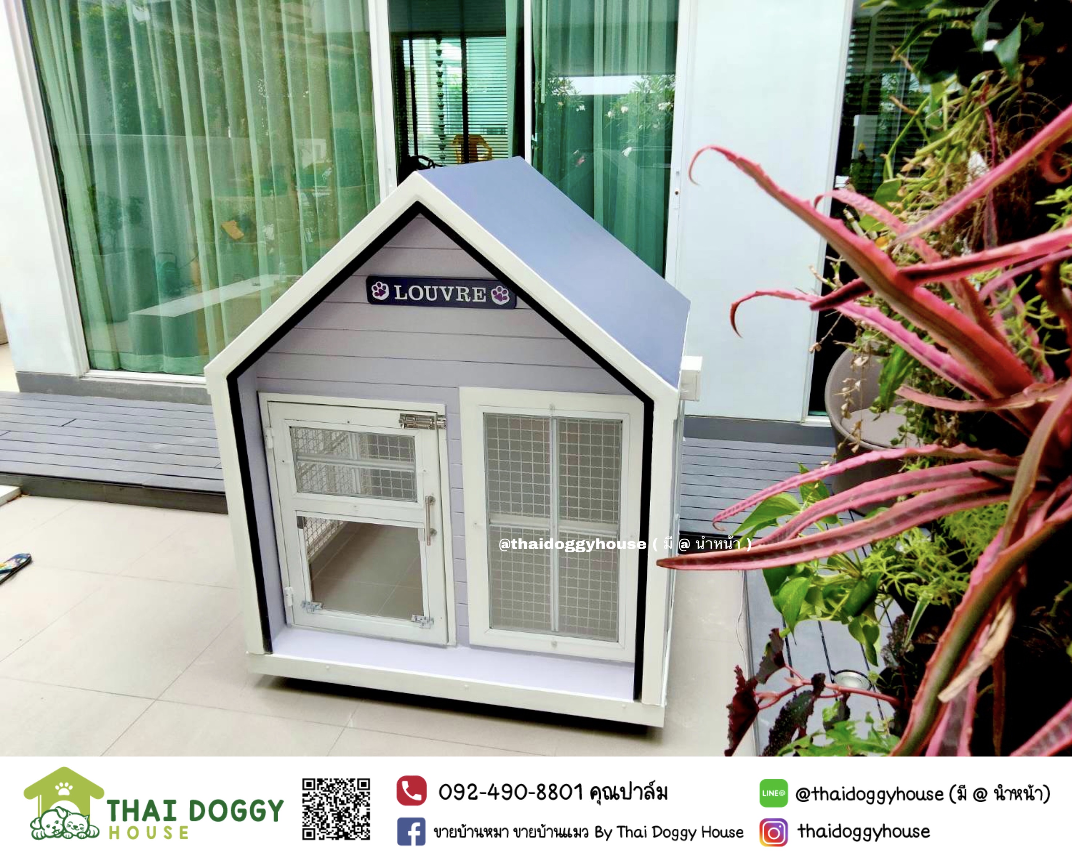 บ้านหมา บ้านแมว Minimal Style โทนสีพาสเทล