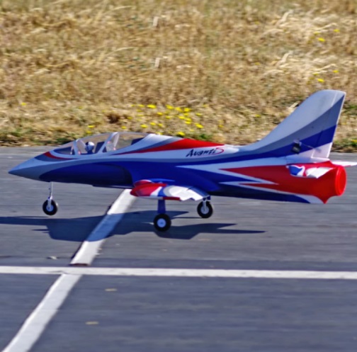 เครื่องบิน F Avanti ปีก 900mm. ดักแฟน 70mm