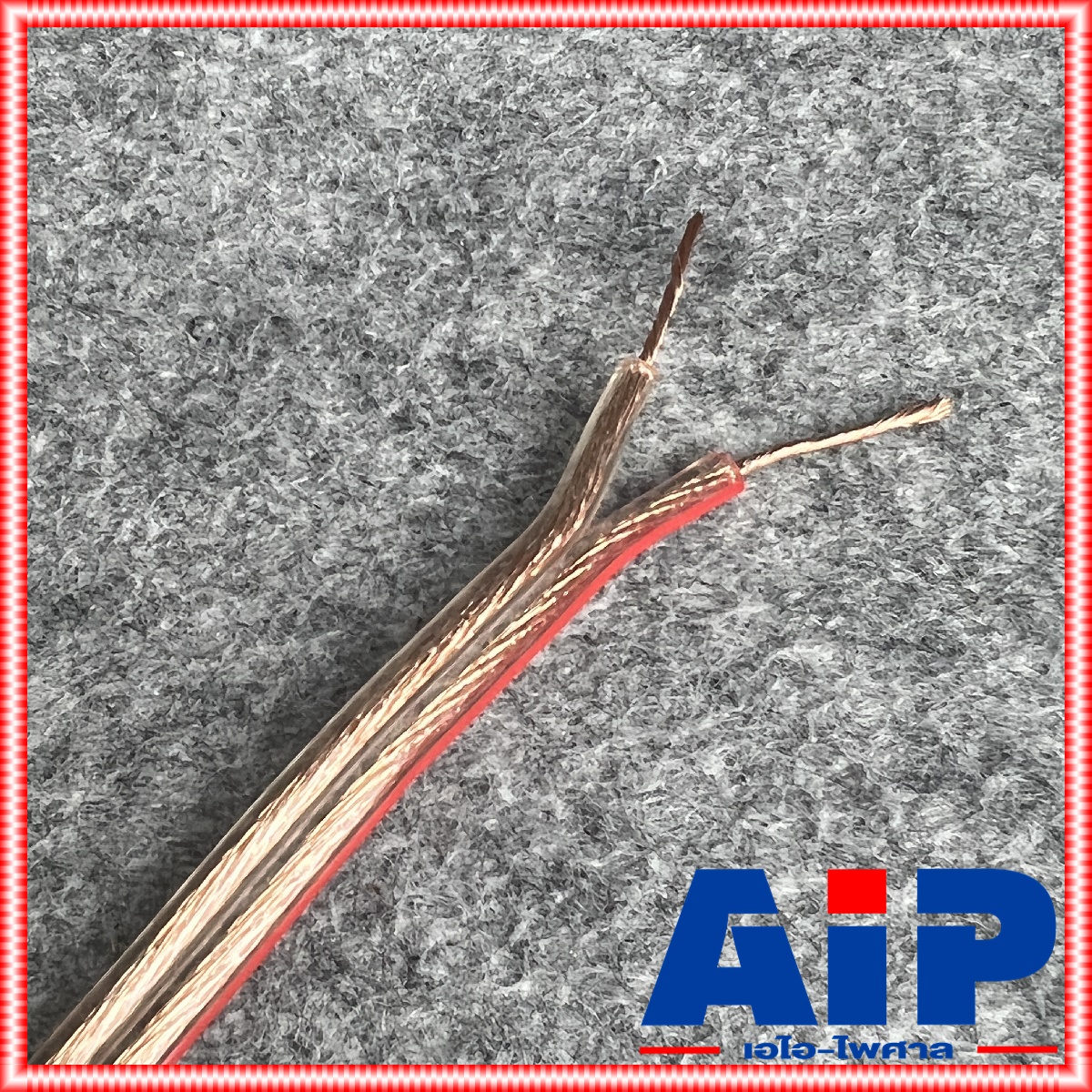 ขด20เมตร สายลำโพงCONNEX SP-16AWG สายลำโพง ขนาดเทียบ 2x1.5mm สายลำโพงใส สายลำโพงSP-16AWG สายลำโพงCONNEX SP 16AWG เอไอ-ไพศาล