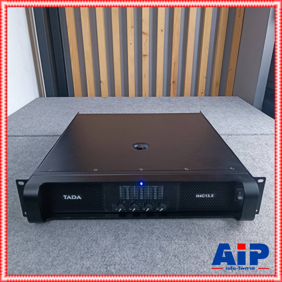 TADA H4C13.5 4CH x 1350W. เพาเวอร์แอมป์ 4 แชลแนล คลาส H POWER AMP H4C 13.5 H4 C13.5 1350วัตต์ x 4CH CLASS H tada ธาดา เครื่องขยายเสียง เอไอ-ไพศาล