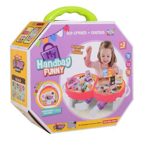 KDL888-22 ของเล่นเด็กกระเป๋าแคชเชียร์พร้อมขนม
