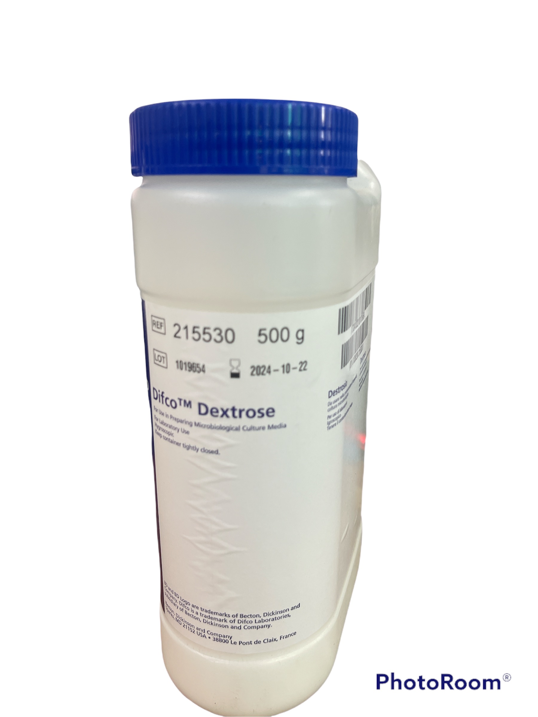 Dextrose, 500 g -BD