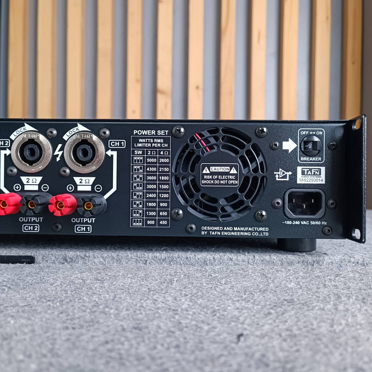 TAFN MEGA-9002 PRO I POWERAMP เพาเวอร์แอมป์ คลาส D 2 แชนแนล MEGA 9002 PRO i เครื่องขยายเสียง แอมป์ MEGA9002PRO i เอไอ-ไพศาล