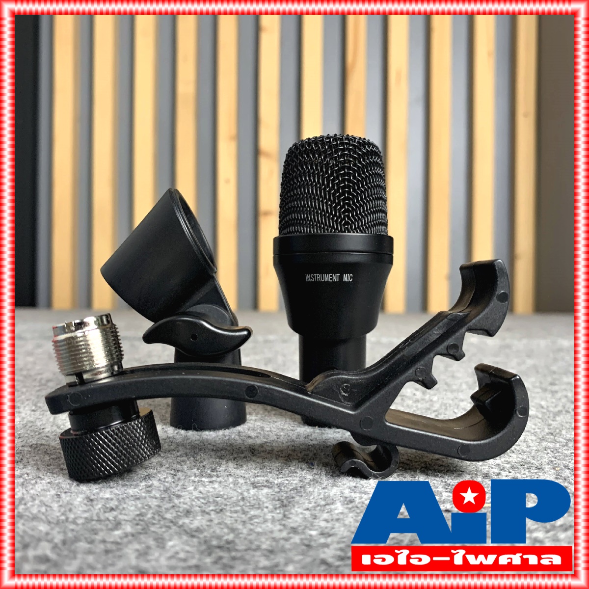 CAROL GO23 ไมค์ทอม ไมค์กลอง ไมค์กลองสแนร์ ไมค์เครื่่องดนตรี ไมค์ GO-23 GO 23 ไมค์โครโฟน microphone snare and tom drums