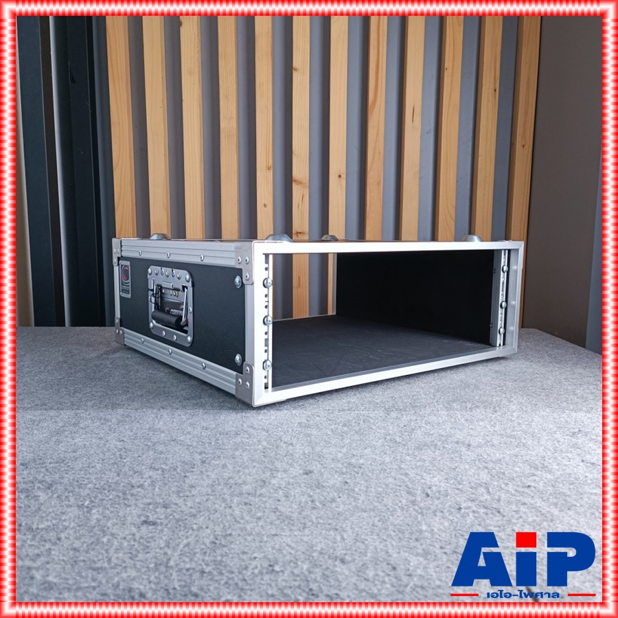 COMPACT RACK BM-3 เปลือยหน้า-หลัง ลึก19นิ้ว สีดำ (ไม่มีฝาปิด) คอมแพ็ค แร็ค BM3 แร็คเครื่องเสียง แร็คเปลือย แร็คแอมป์ เอไอ-ไพศาล