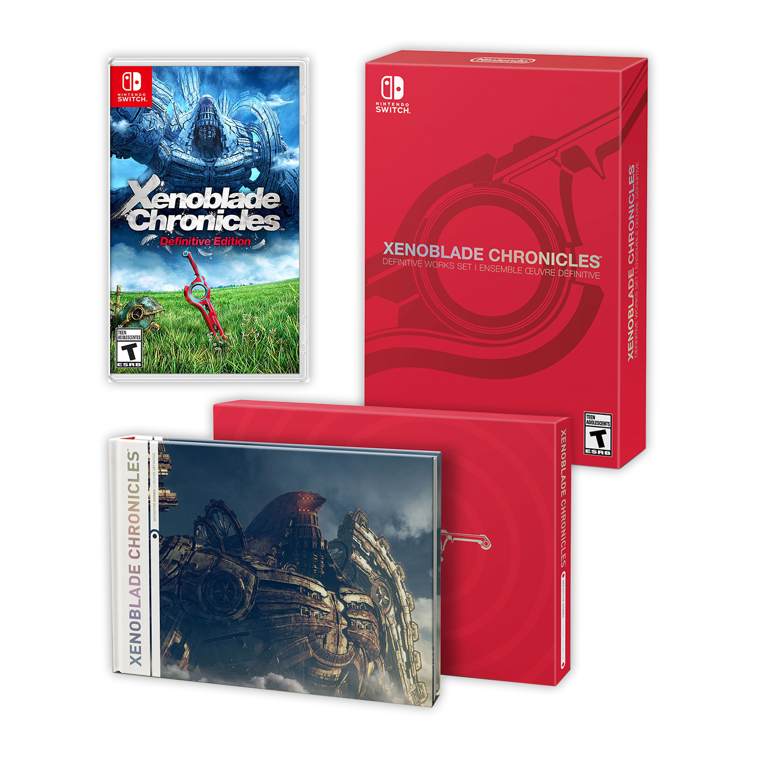 NSW: XENOBLADE CHRONICLES: DEFINITIVE EDITION DEFINITIVE WORKS SET (US/Asia)