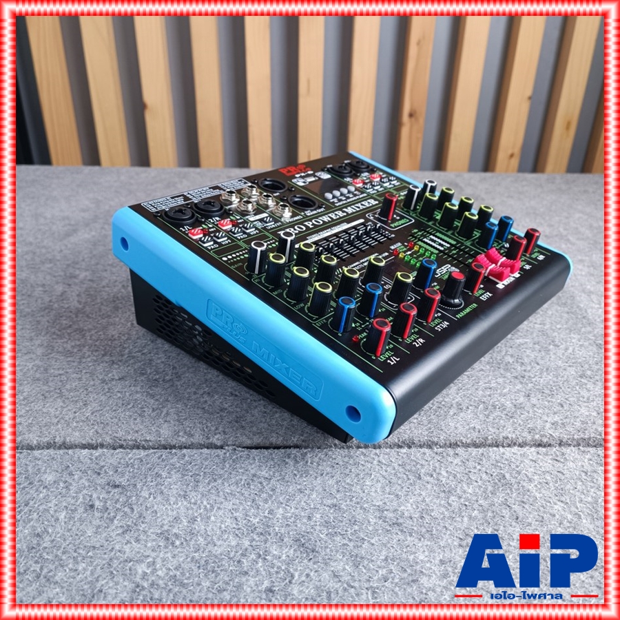 PROPLUS PX-6A POWERMIXER บลูทูธ รุ่นใหม่ เพาเวอร์มิกเซอร์ มีแอมป์ในตัว กำลังขับ 150 วัตต์ POWER MIXER โปรพลัส PX 6 A PX6A PRO PLUS เอไอ-ไพศาล