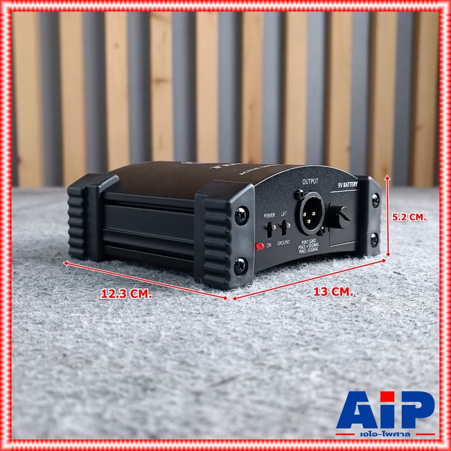 TOPPPRO TDI-A2 DI-BOX กล่องสัญญาณเสียง กรองสัญญาณเสียง BOX TDI A2 TDIA2 TDI A2 กล่อง กล่องเสียง กรองเสียง เอไอ-ไพศาล