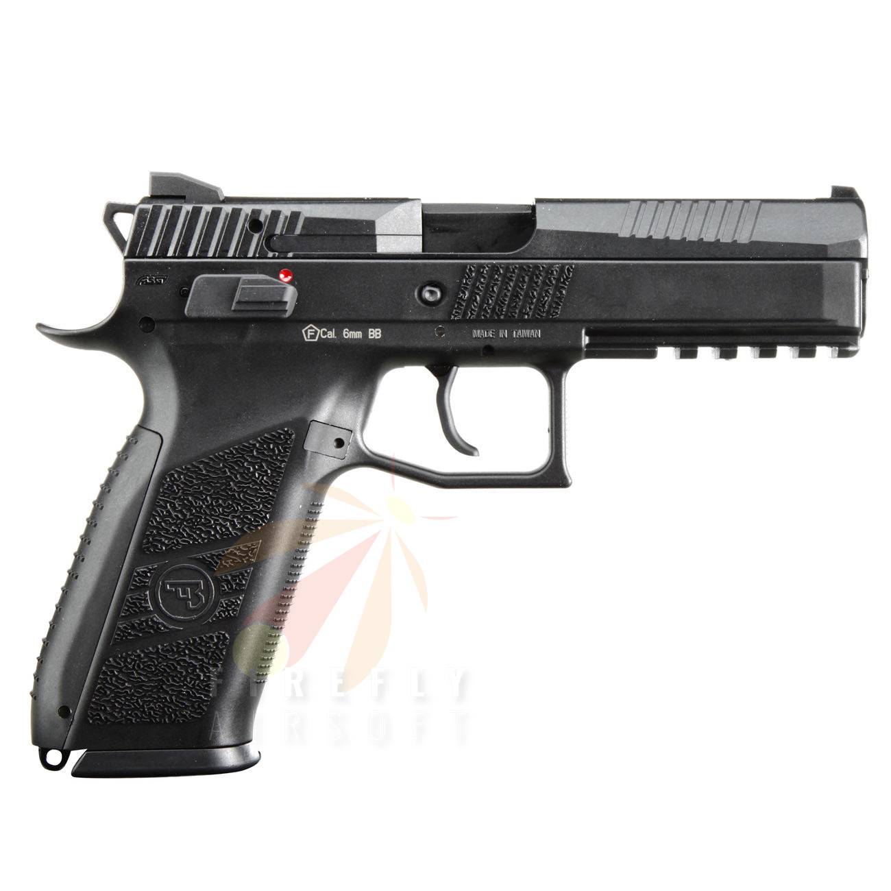 KJ WORKS CZ P-09 DUTY GBB AIRSOFT PISTOL-BK