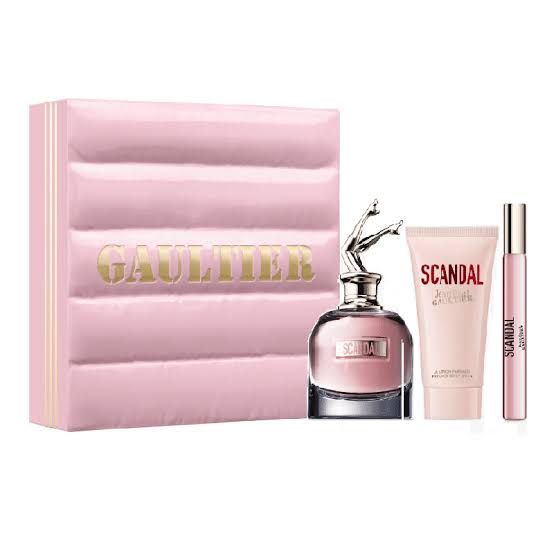 คุ้ม ชุดน้ำหอม Jean Paul Gaultier Scandal Set EDP 80ml + EDP 10ml + Body Lotion 75ml